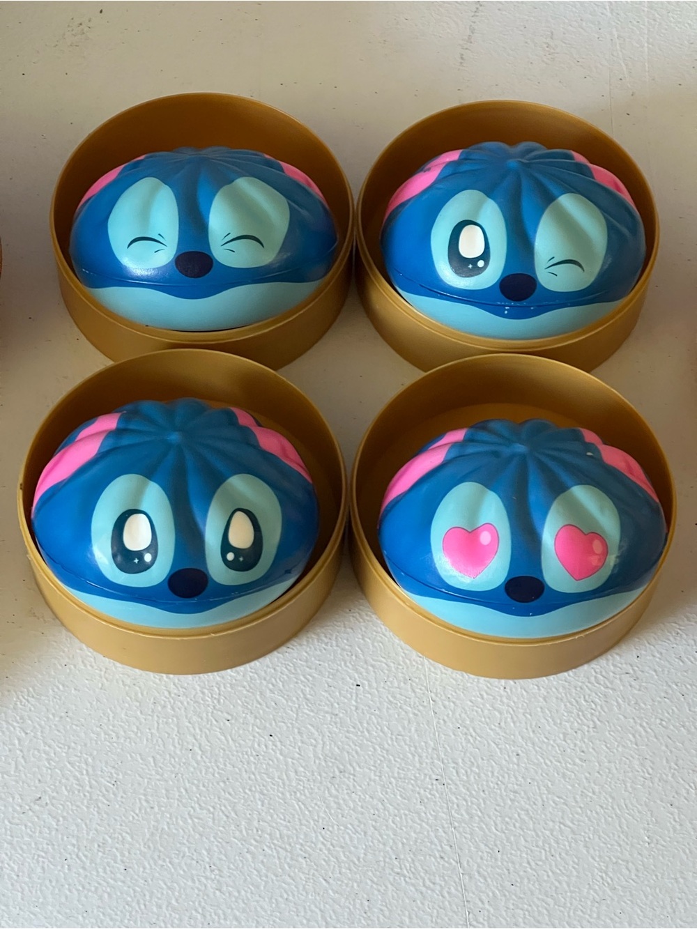 Stitch Squishy Set of 12 in a box
